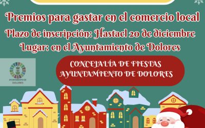 BASES CONCURSO DECORACIÓN NAVIDEÑA DE BALCONES, FACHADAS Y ESCAPARATES NAVIDEÑOS DOLORES 2024